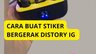 How to make moving stickers on Instagram stories