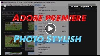Sida Adobe Premiere Pro Loogu Sameeyo Photo Stylish Qurux Badan {casharkii codiga} screenshot 1