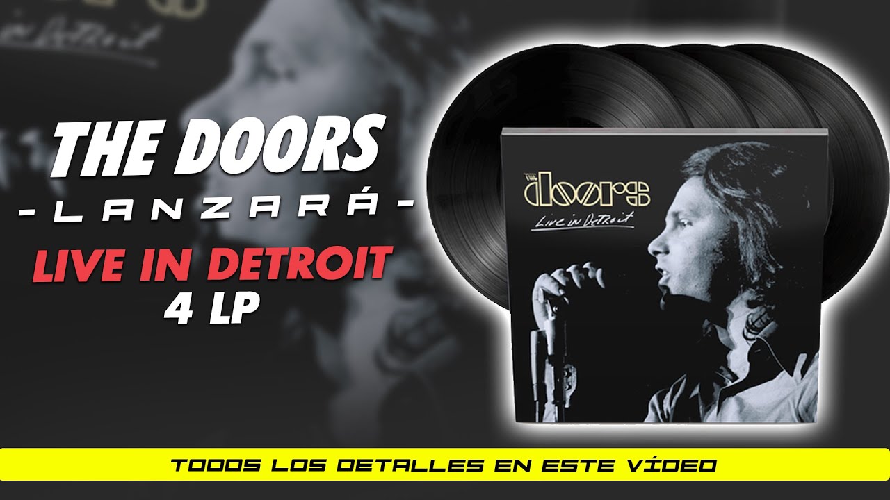 THE DOORS: ANUNCIAN LIVE IN DETROIT | 4 LPs, Record Store Day