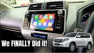 You can now add CarPlay / Android Auto to a Toyota Prado!! (WIRELESS CarPlay/Android Auto)