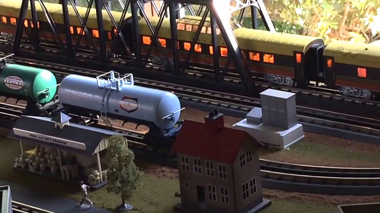 Lionel 672 - WABASH Passenger Train - YouTube