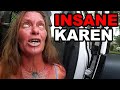 Psycho Karen Causes CHAOS During Arrest