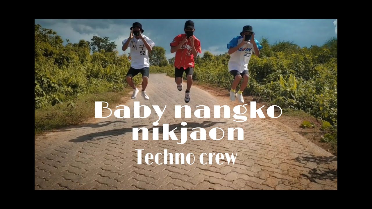 Baby nangko nikjaon   Tiny Kiddie  Techno Crew  Dance video