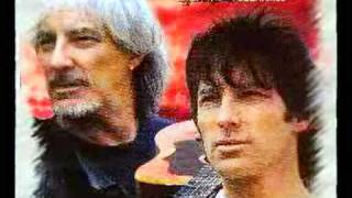 Video thumbnail of "Hugues AUFRAY et Johnny  HALLYDAY -jeune à jamais-"