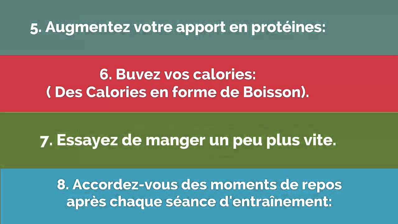 Top 10 Conseils Simples pour Gagner du poids rapidement . - YouTube