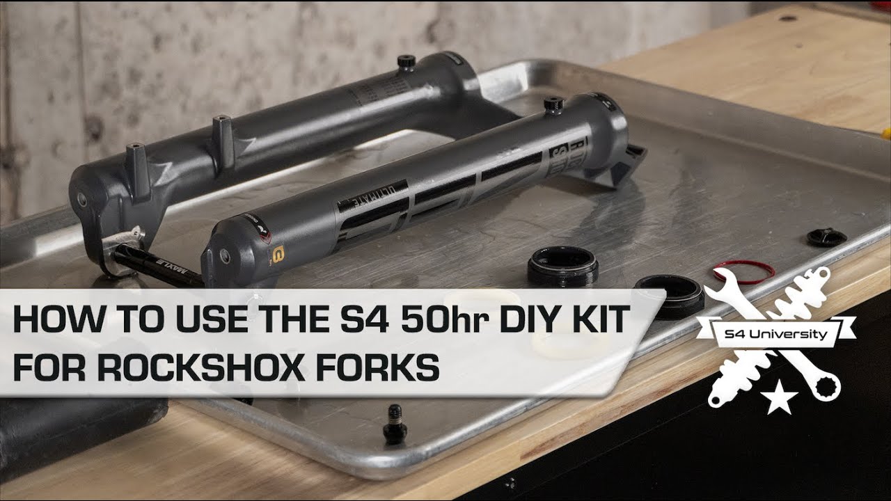 How To Use The S4 50hr DIY Service Kit For Rockshox Forks