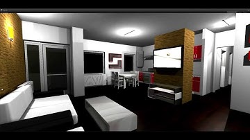 Unity 3D architectural walkthrough 2013
