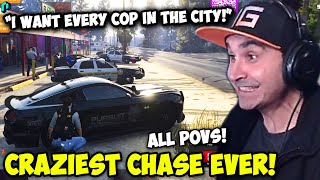 Summit1g Takes On ENTIRE POLICE FORCE In DUO BANK HEIST! - ALL POVS | GTA 5 NoPixel RP