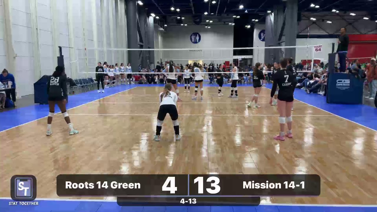Roots 14 Green vs Mission 14-1