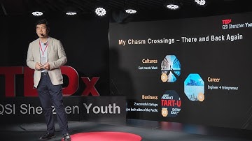 Life as an Entrepreneur - Crossing Chasms | Wei Zhang | TEDxQSI Shenzhen Youth