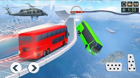 3D Impossible Bus Stunt Mastar Simulitor #3 -  Android Gameplay