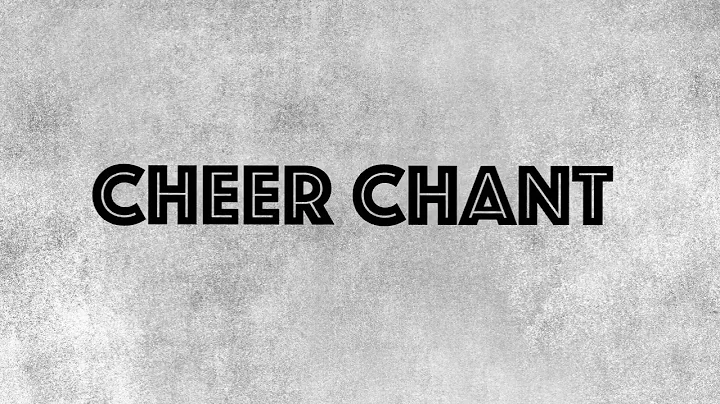 Cheer Chant (Lineup: A Modern Drumline Jam Book)