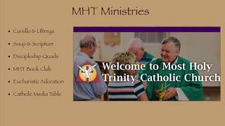 Mht Ministries - Part Ii - Adult Faith Formation