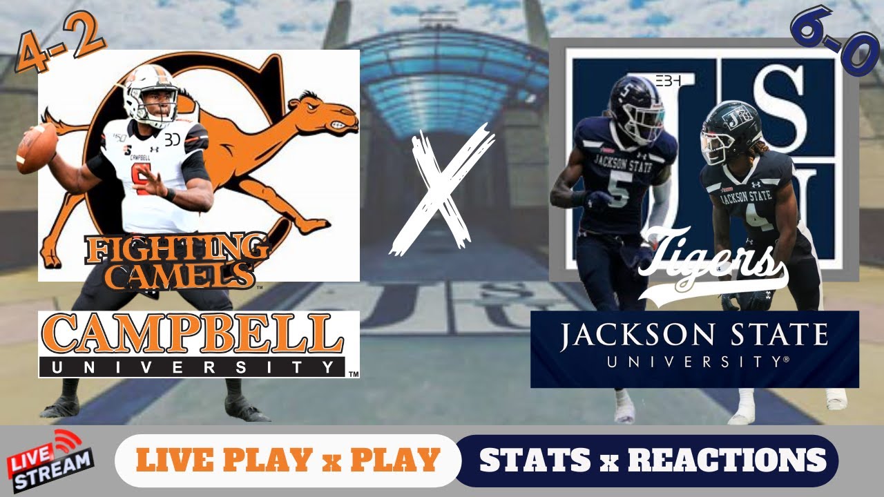 Campbell University Vs Jackson State Live College Football Stream
