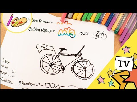 Jak Narysować Rower Rysuj Z Nami My3 Youtube
