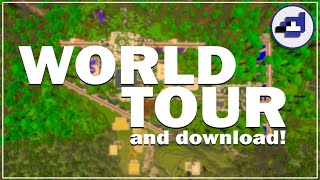 FINAL World Tour and Download | | Minecraft Bedrock Guide 1.21!