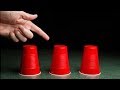 AWESOME MAGIC TRICK WITH THREE CUPS