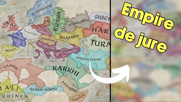 Crusader Kings 3 Time lapse: Empire de jure