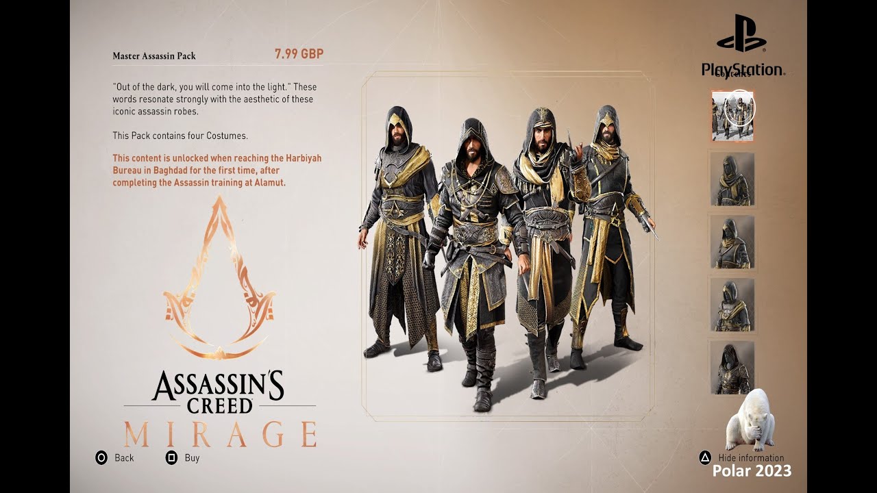 Assassin’s Creed® Mirage Master Assassin Pack