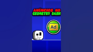 UM MOD DE ANÚNCIOS  NO GEOMETRY DASH!! #geometrydash  #games #gd #shorts