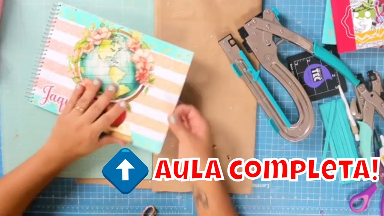 Como personalizar um caderno de desenho - Papelaria personalizada para iniciantes