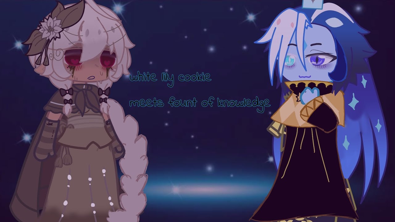 White lily cookie meets fount of knowledge (SHADOWLILY)