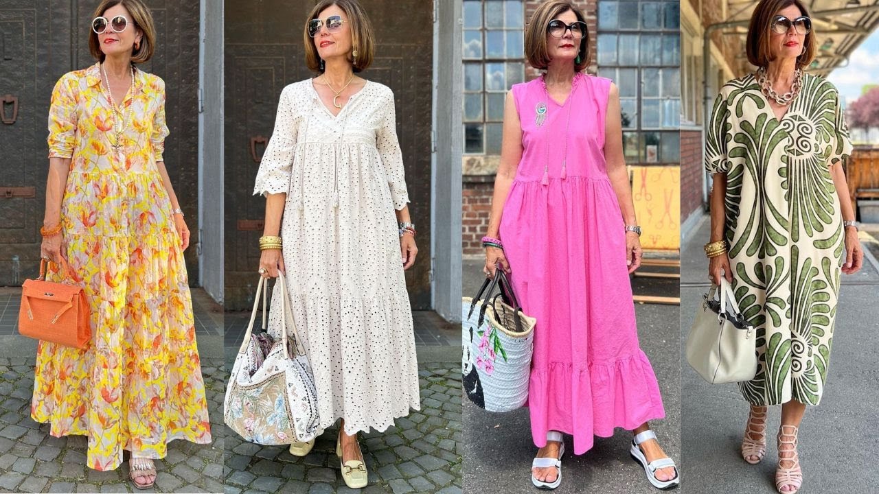 COMO USAR VESTIDOS DEPOIS DOS 40/50/60 ANOS#fashion #moda