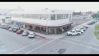 Dagny's Coffee Shop from the air