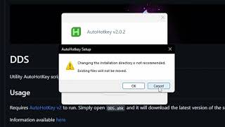 DDA: How to download and run an AHK Script (Step by step tutorial) screenshot 5