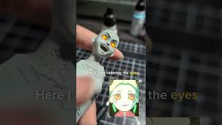 Painting Rebecca: Part 9 of printing Rebecca #fdm #3dprinting #modelpainting
