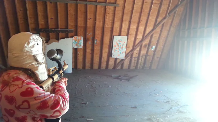Avery target shooting