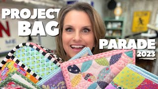 2023 Project Bag Collection - Spectacular Cross-Stitch WIP Bag Parade! Flosstube EXTRA!