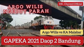 Argo Wilis Ngebut Parah//#Kereta Api Indonesia#Gapeka 2021