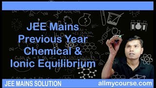 Chemical and Ionic Equilibrium Previous Year JEE Main Solved 2009 1 screenshot 4