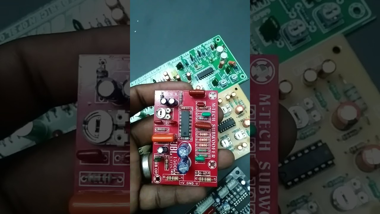 sub woofer pre board