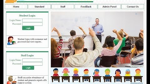 Student attendance management system project in asp.net