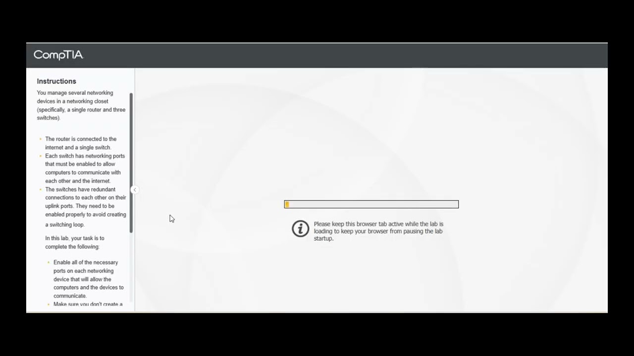 Testout | Network + | 3.4.9 Lab: Switching Loop - YouTube