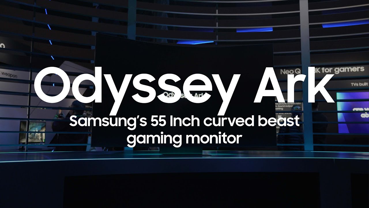 Infographic] See the Specs for the New Odyssey Ark – Samsung Global Newsroom