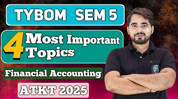 Most Important Questions of Financial Accounting| TYBCom sem 5| Mumbai University| TYBCom sem 5 FA |