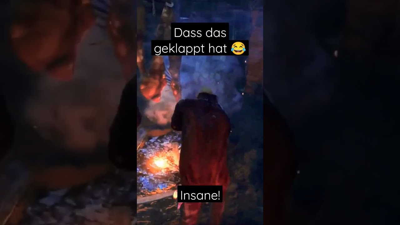 Ganz komischer Move, aber ich fand ich gut! 😂