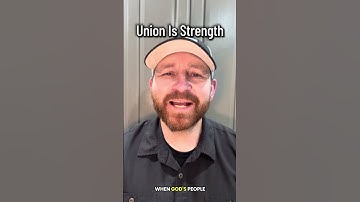 Union Is Strength—Daily Devotional #truth #faith
