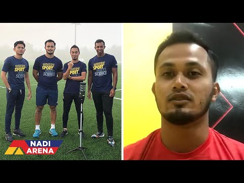 Bekas pemain UITM Anwarul Hafiz Ahmad menjadi jurulatih kecergasan | Nadi Arena