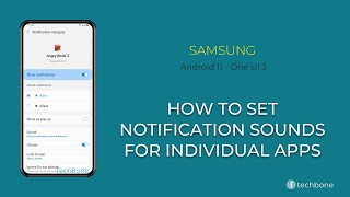 Want to know how set notification sounds for individual apps on
samsung smartphone? this guide will show you do android 11 / one ui
3.0:00 intro...