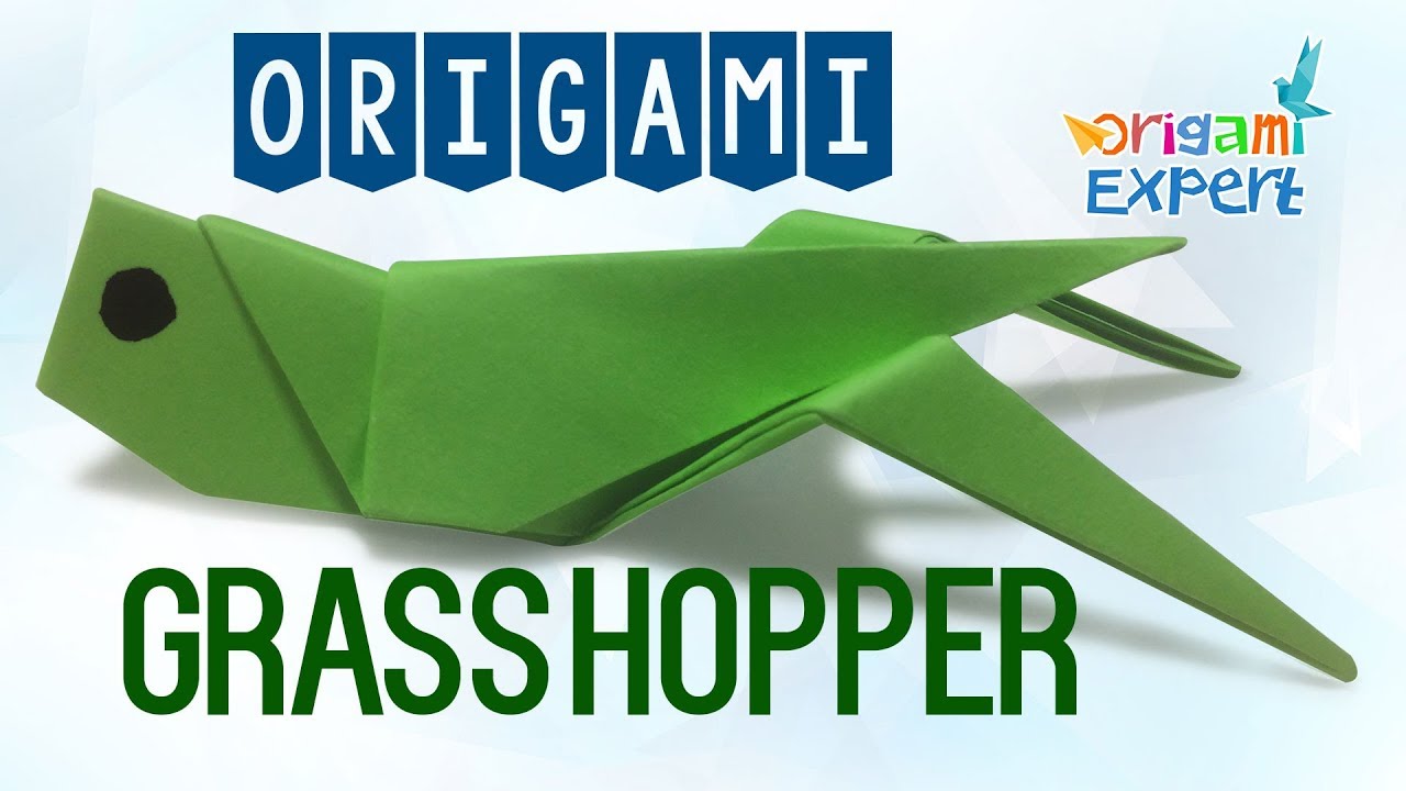 How To Make An Origami Grasshopper Alltop Viral