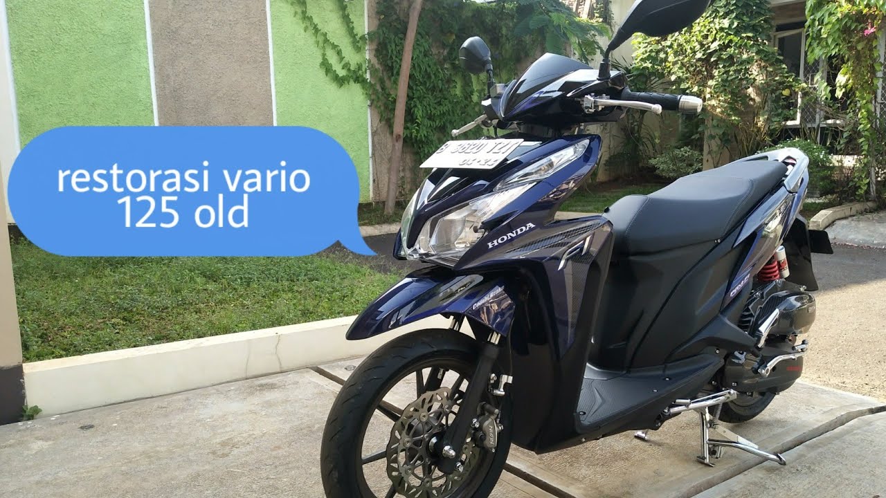 restorasi vario 125 bohlam mesin 58an pengapian brt