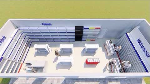 Projeto de Móveis para Farmácia