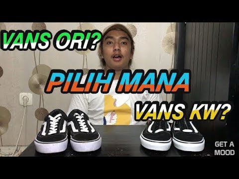 perbedaan sepatu vans original dan kw