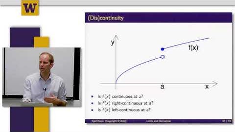 Mathematical Methods for Quantitative Finance 2 4 W1 5 – Continuity Asymptotes 13 13
