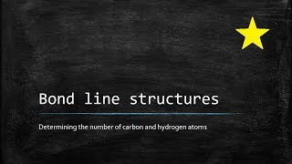 BONDLINE STRUCTURES: COUNTING C AND H