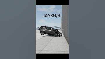 Land Rover Defender Crash Test #shorts #beamngdrive